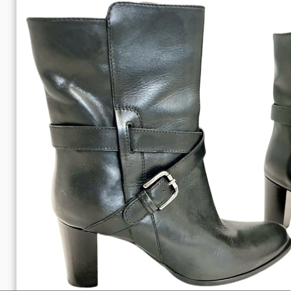 Neiman Marcus NEW Sesto Meuuci Italian NWOB Ankle Boots Italy Heels Leather